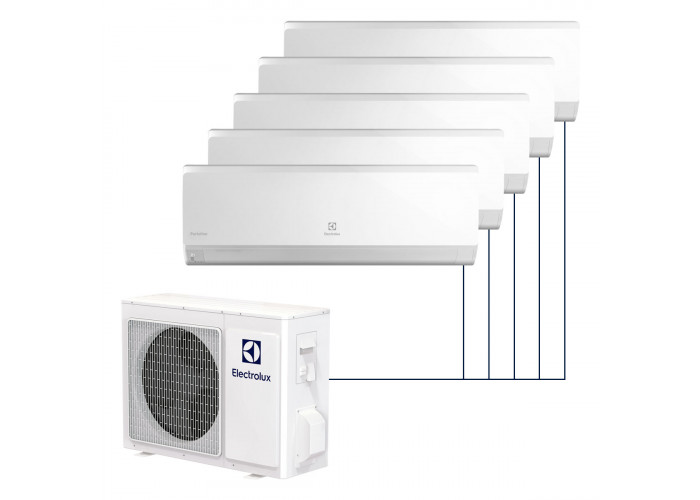 Настенная мульти-сплит-система Electrolux Portofino Super Match DC Inverter на 5 комнат